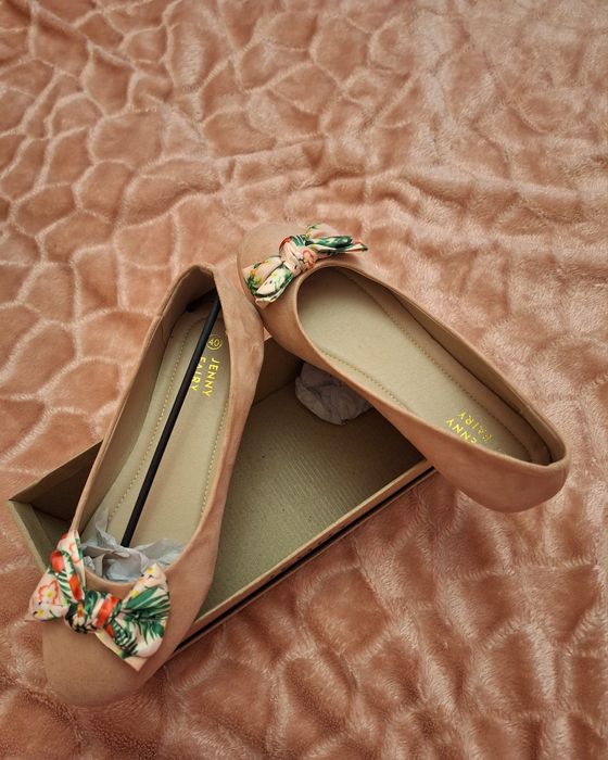 Текстильні жіночі балетки 40 розміру, 26 довжина устілки.