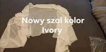 Szal ślubny Ivory
