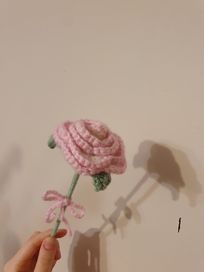 Róża szydełkowane handmade