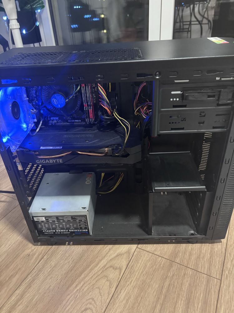 KOMPUTER DO GIER -GTX 1660ti + i5 8400 + 16GB RAM + SSD 1TB WINDOWS 11