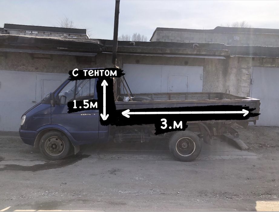 Грузоперевозки газель
