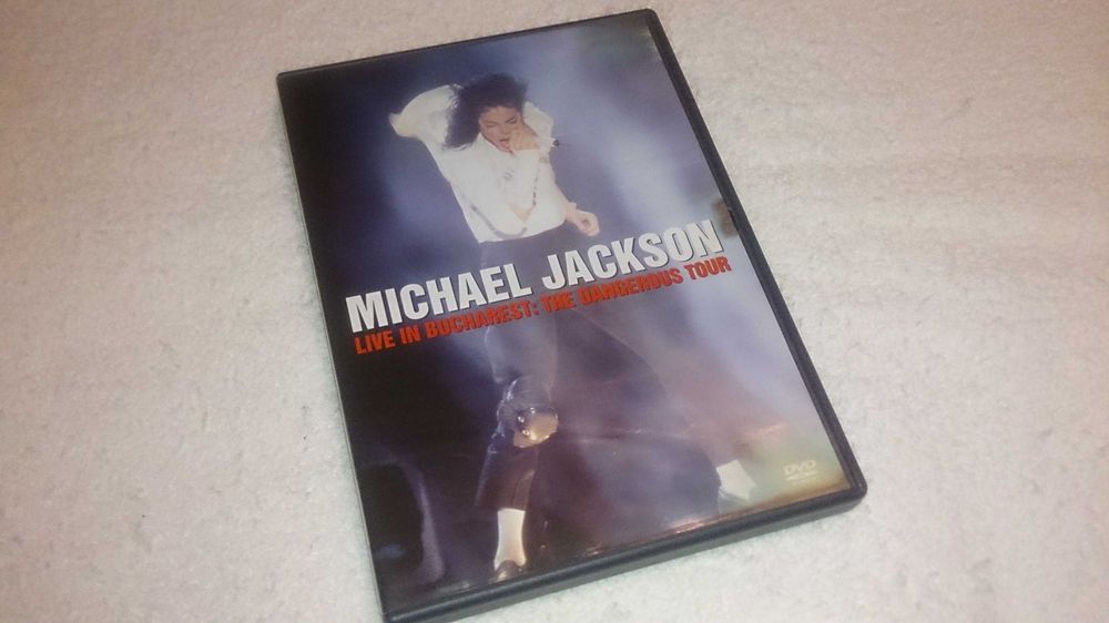 michael jackson (live in bucharest - the dangerous tour) dvd
