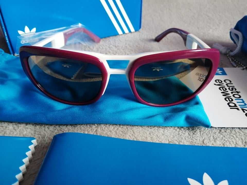 ADIDAS Customize Nowe Okulary Przeciwsłoneczne + 2 x Etui Oryginalne