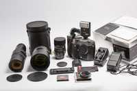 RARYTAS Leica R9 zestaw: obiektywy i akcesoria OKAZJA!