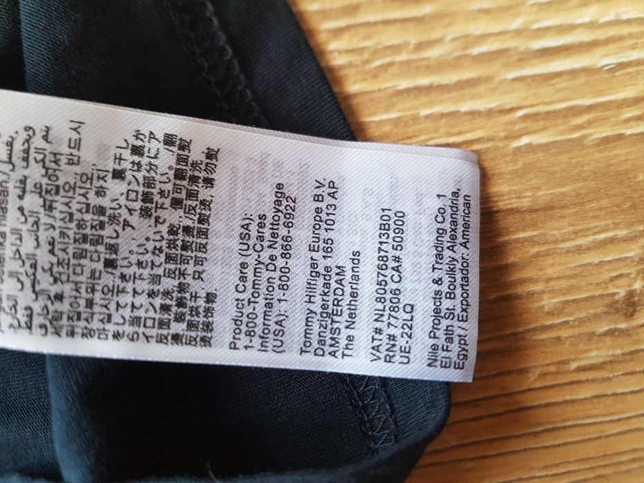 11y 146 Tommy Hilfiger koszulka t-shirt dziecięcy dziewczęcy chłopięcy
