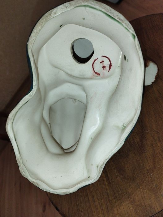 Статуэтка Голуби, керамика, майолика.