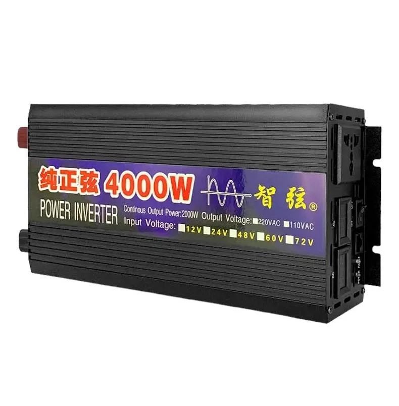 Інвертор з чистим синусом 12-220V 4000W