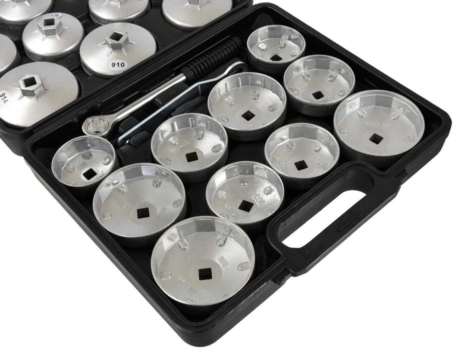 Ключ для масляних фільтрів 23шт. Набір знімачів масляних фільтрів.