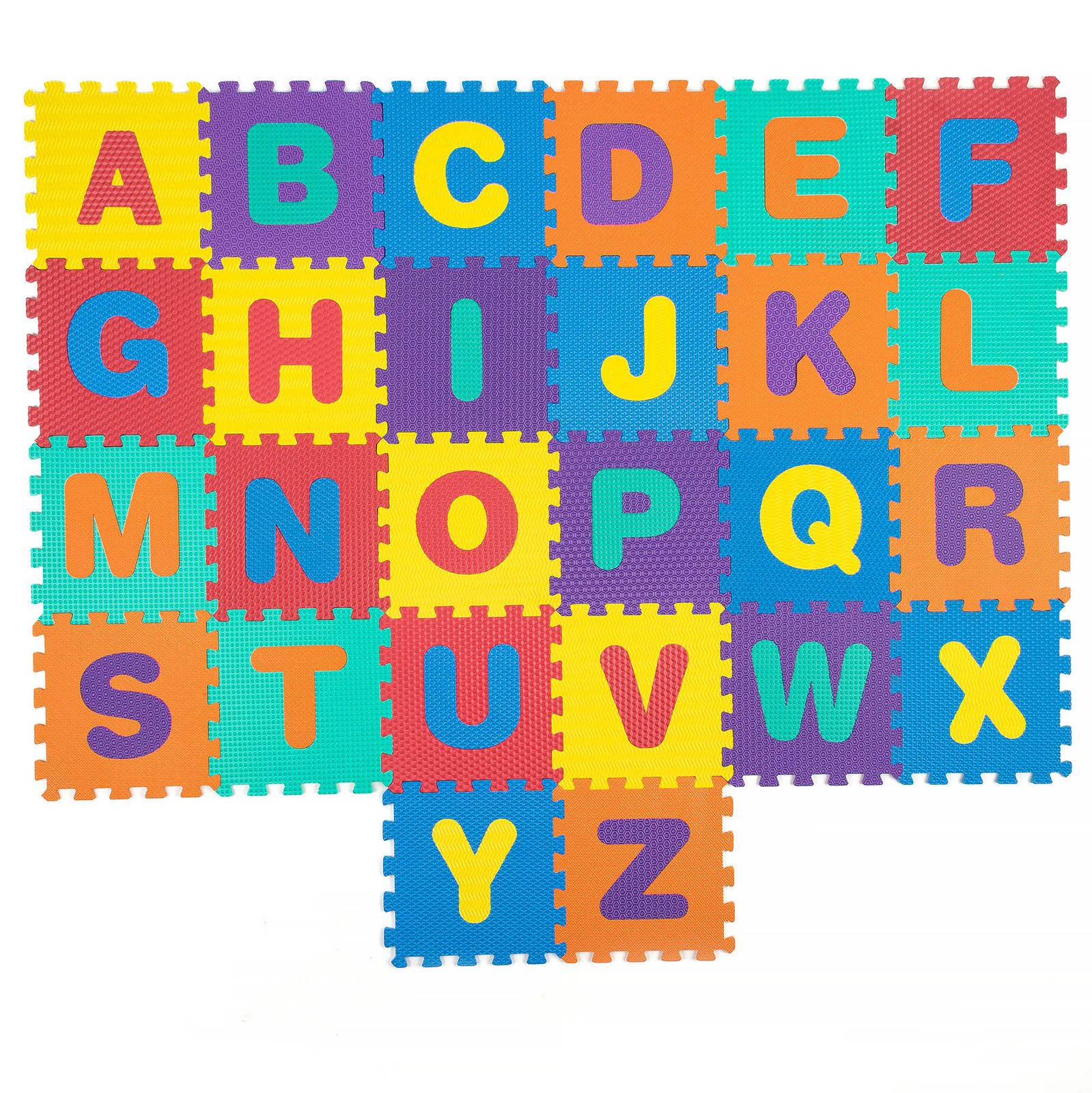 Mata Puzzle Alfabet Xxl alfabet edukacyjna kolorowa miękka dla dzieci
