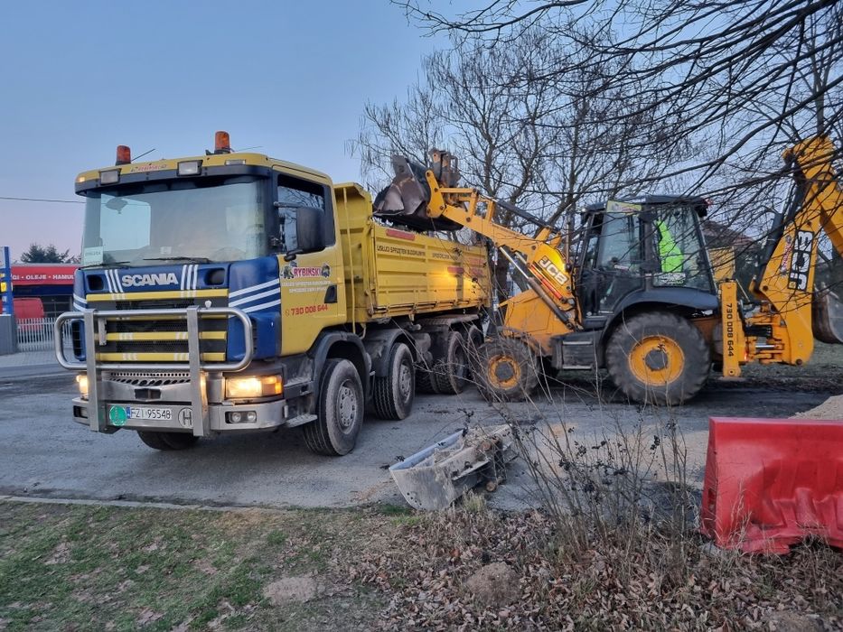 Usługa wywrotka , Wynajem wywrotka. Transport wywrotka 8x8 hydroburta