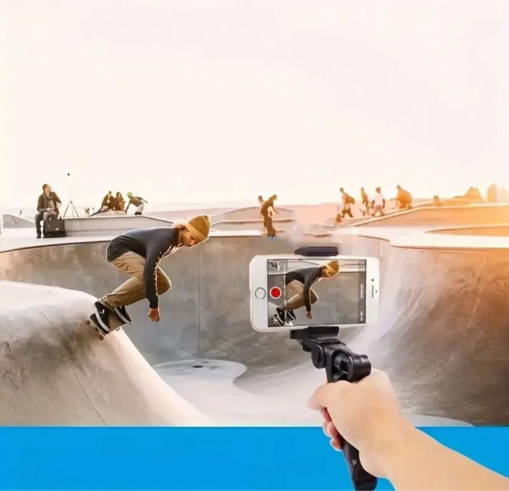 Przenośny, obrotowy o 360° statyw antydrżący do telefonów komórkowych