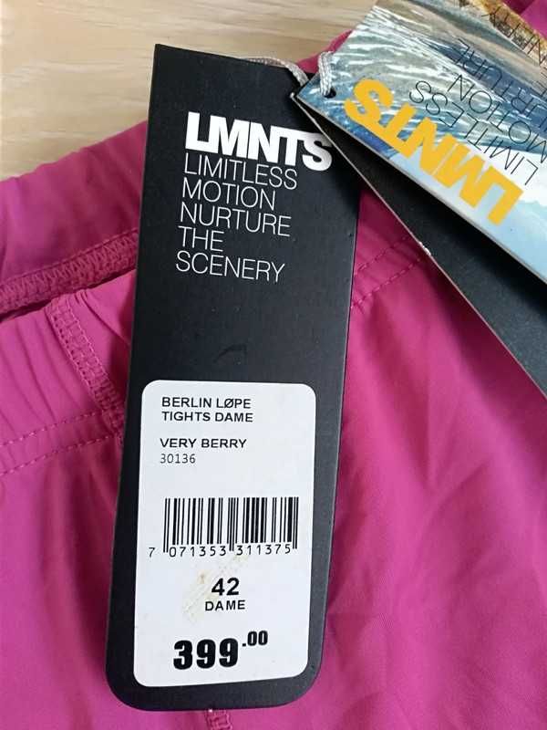 Różowe legginsy Lmnts roz 42