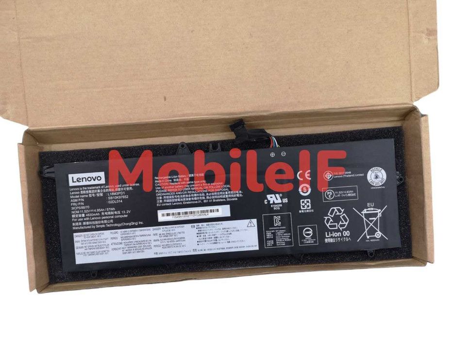 Акумулятор Lenovo ThinkPad T490S, T14S, TP00105A/D, L18C3PD2 Original