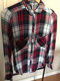 Camisa quadrados Stradivarius