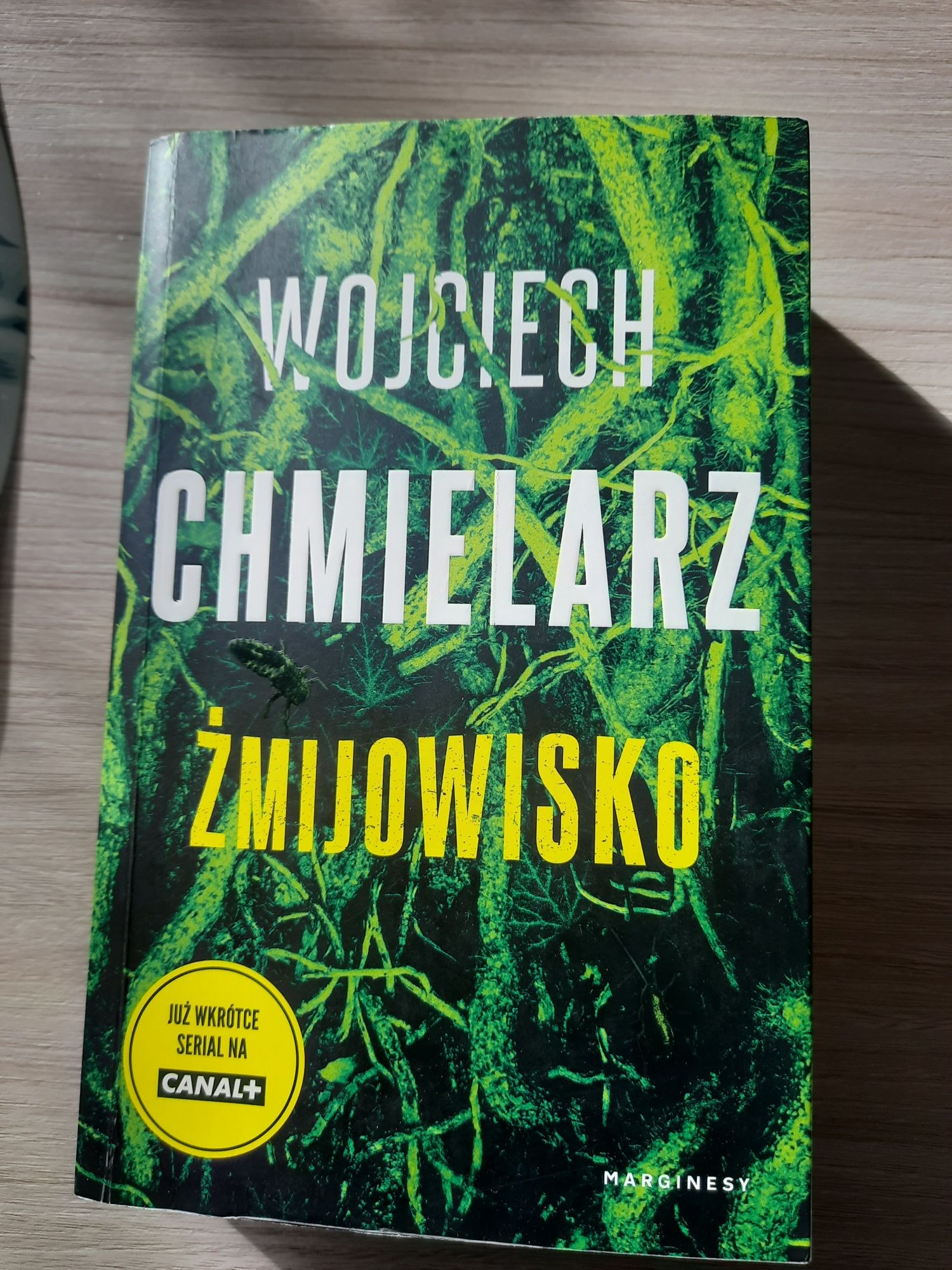 Książka,Wojciech Chmielarz "Żmijowisko"