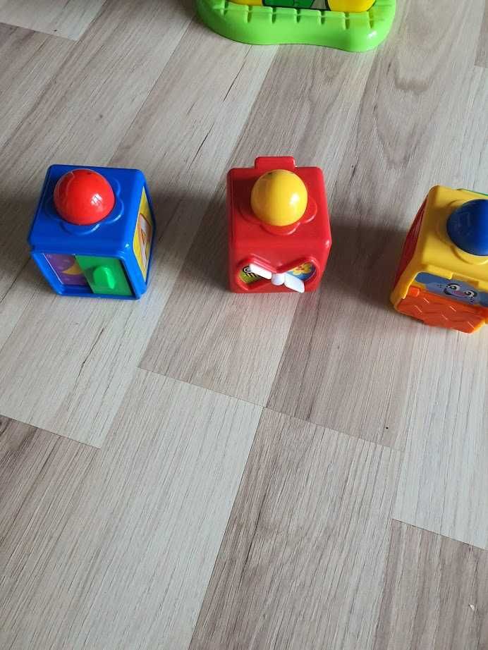 Fisher Price Aktywne Klocki ze Zwierzątkami