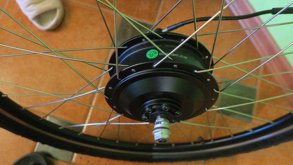 Koło do roweru elektrycznego tylne 26 cali 48V