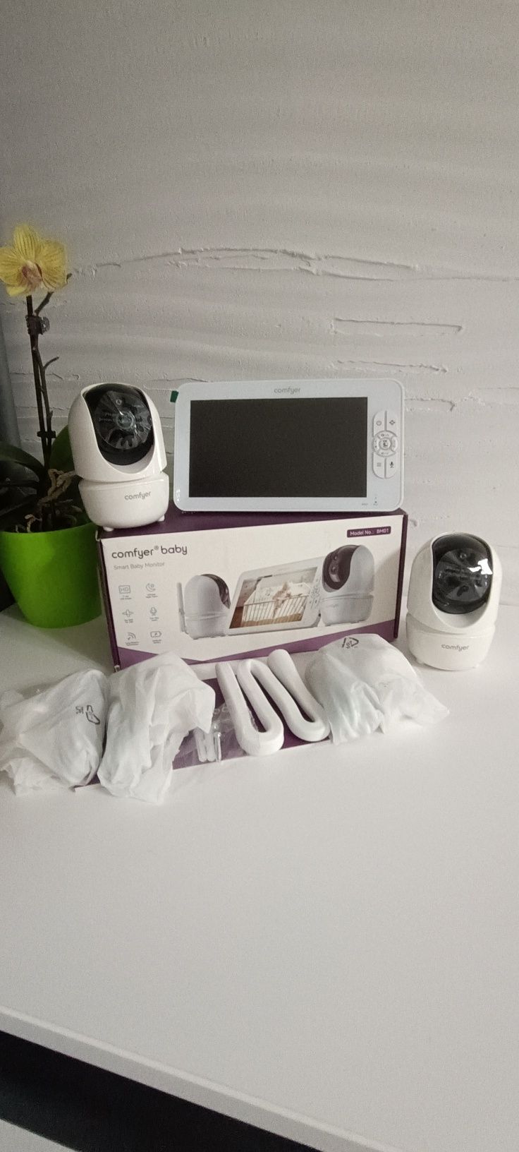 Видеоняня ieGeek, плач, движение..,360°, WiFi, НОВЫЕ