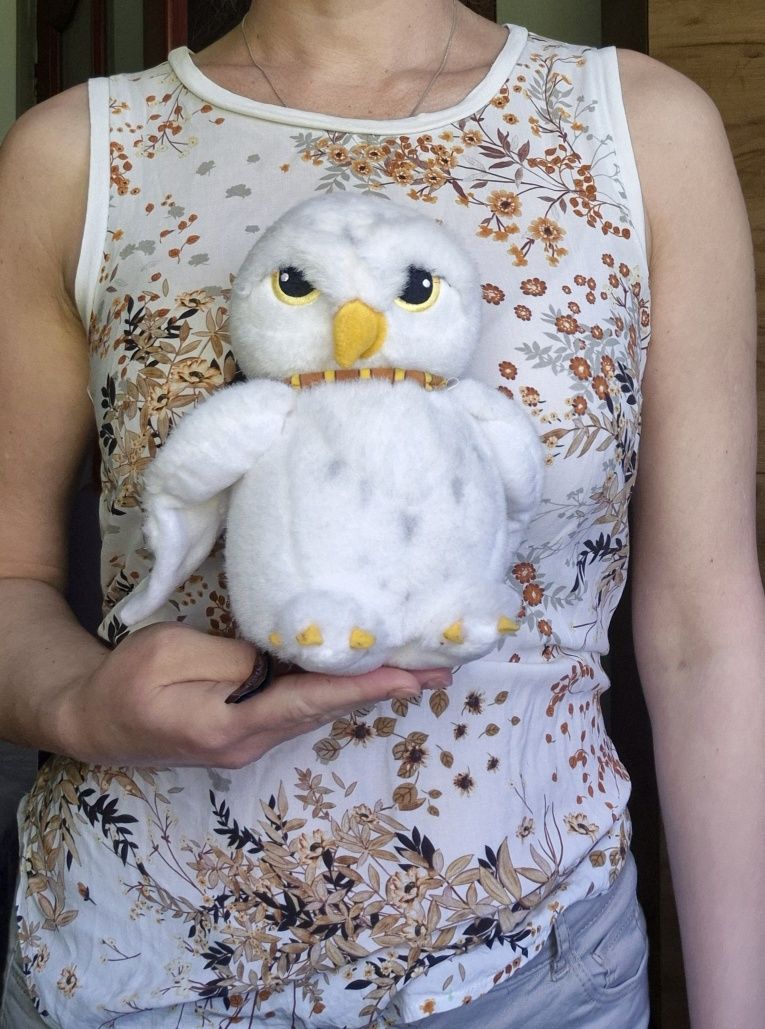 Maskotka sowa Hedwiga Harry Potter owl white biała pluszak