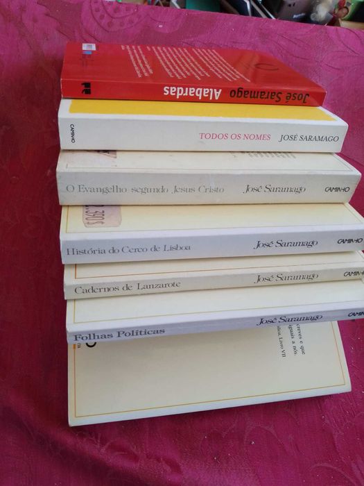 Livros Saramago e outros saldo impressionante até final mês desde 2E.