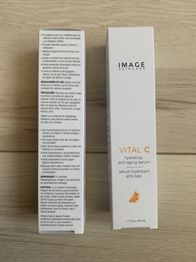 Image Skincare Vital C Hydrating Anti-aging Serum, сыворотка, 50 мл