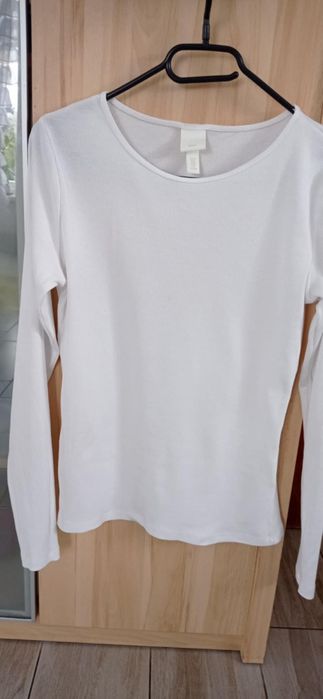 Bluzka w prążek h&m rozmiar M