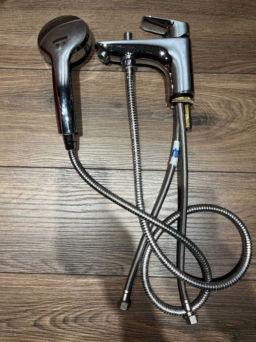 Змішувач для ванни Hansgrohe, на борт ванни з перемикачем на душ