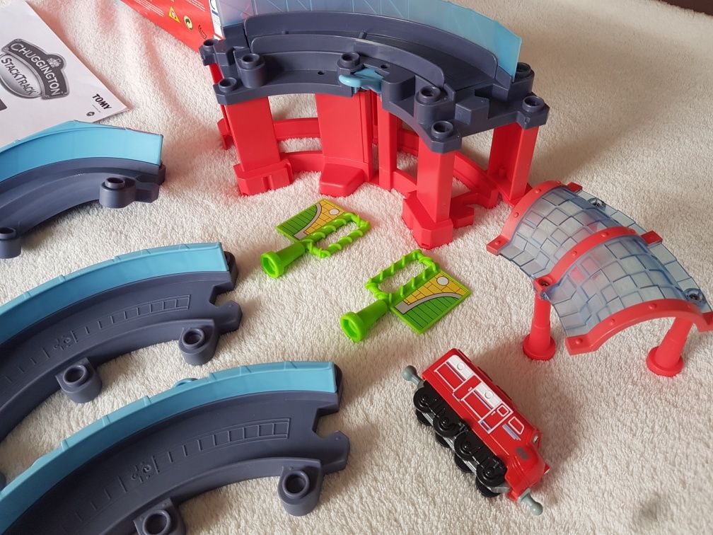 Chuggington stack track tomy Stacyjkowo stacja miejska Wilson kolejka