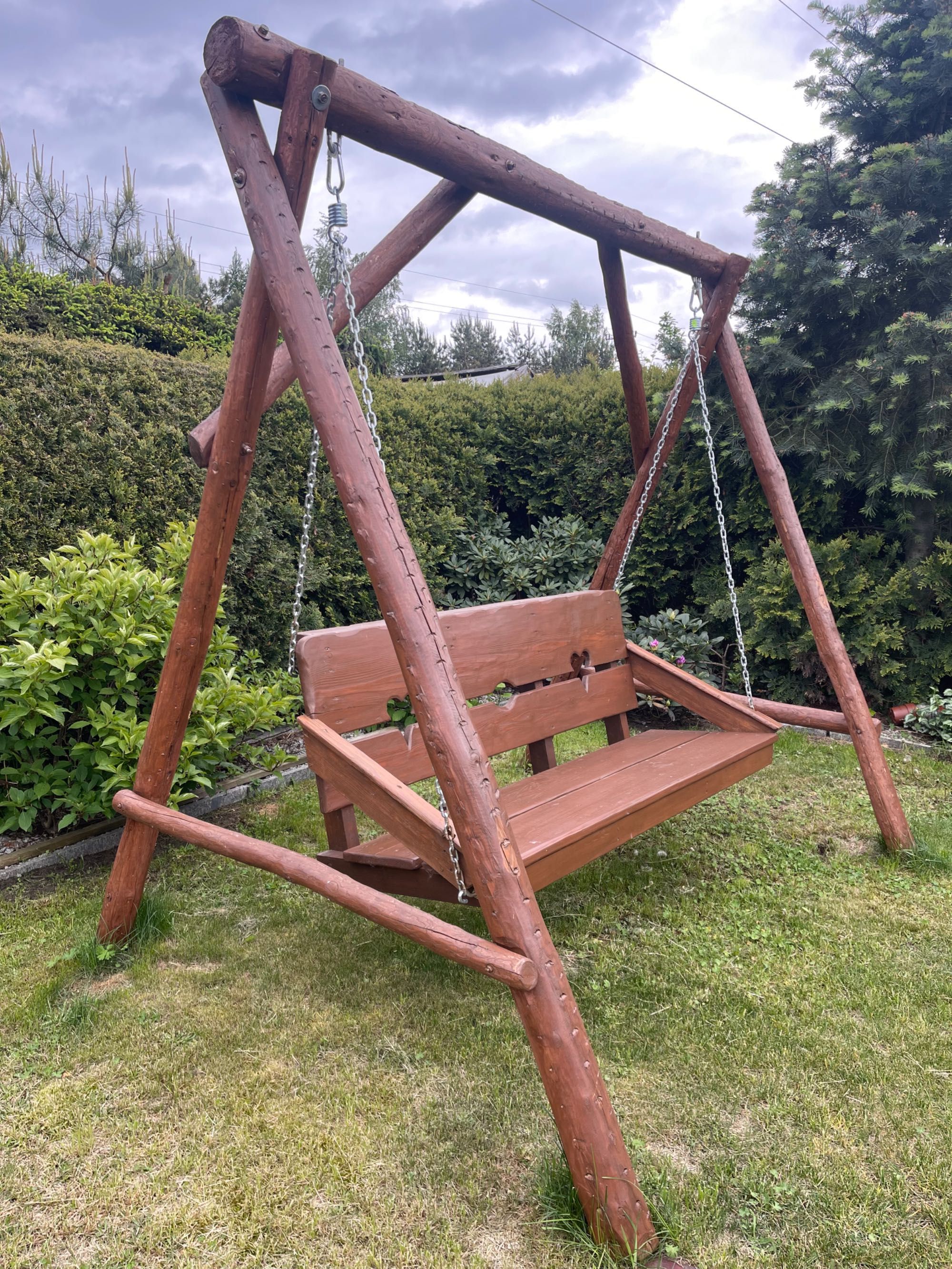 Sprzedam Huśtawkę drewnianą