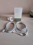 Ładowarka Adapter Premium Charger iPhone iPad 2 porty kable