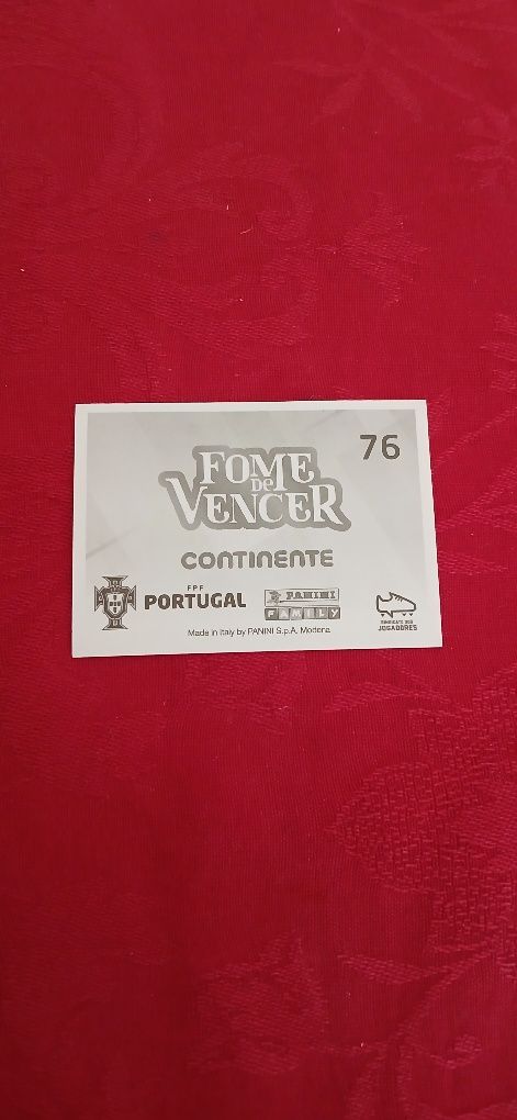 Cromo Cristiano Ronaldo-Fome de Vencer