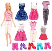 Ubranka dla Barbie Zestaw ciuszków