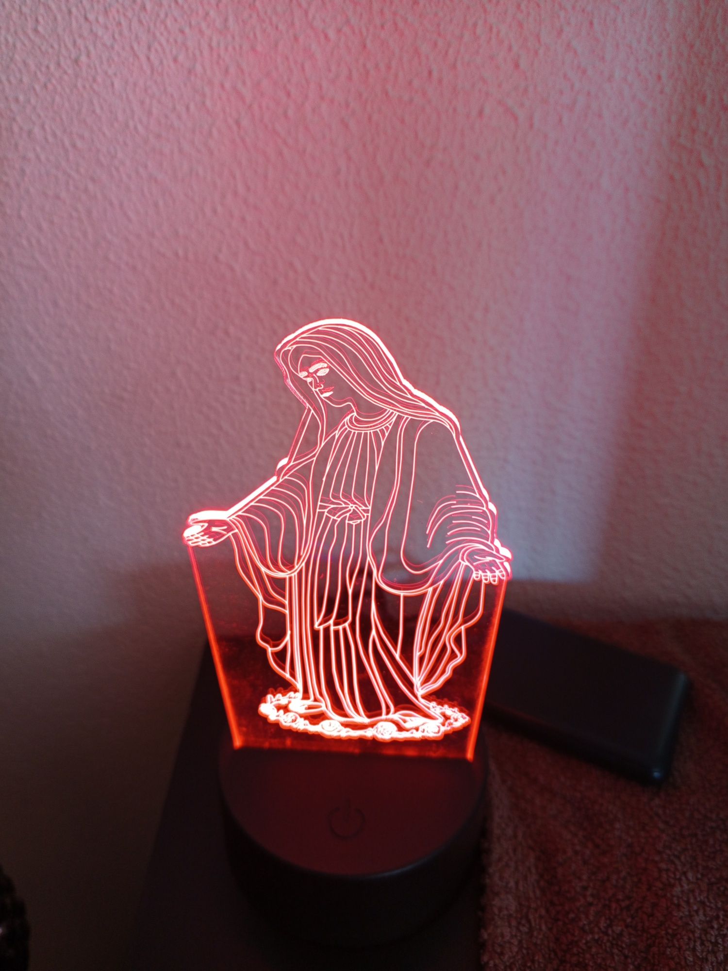 Candeeiro 3D decorativo.