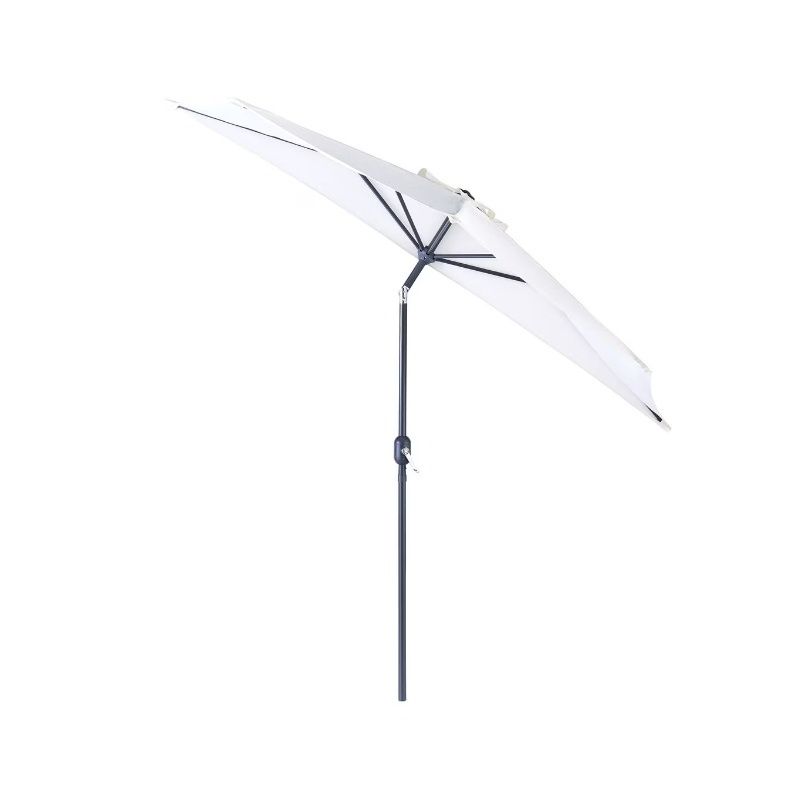 Parasol balkonowy przyścienny półkole Arkea 270x135x235 cm biały NOWY