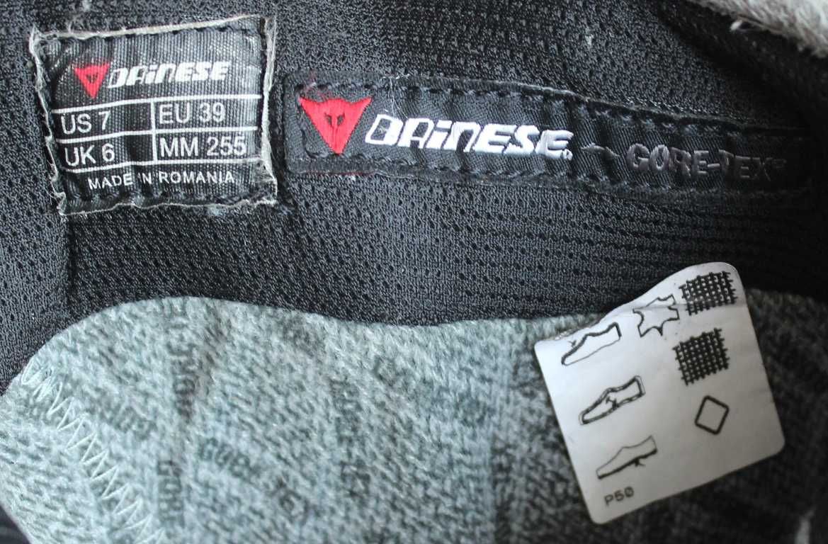 Ботинки мото мотоботи Dainese Gore-Tex Made in Romania 39р