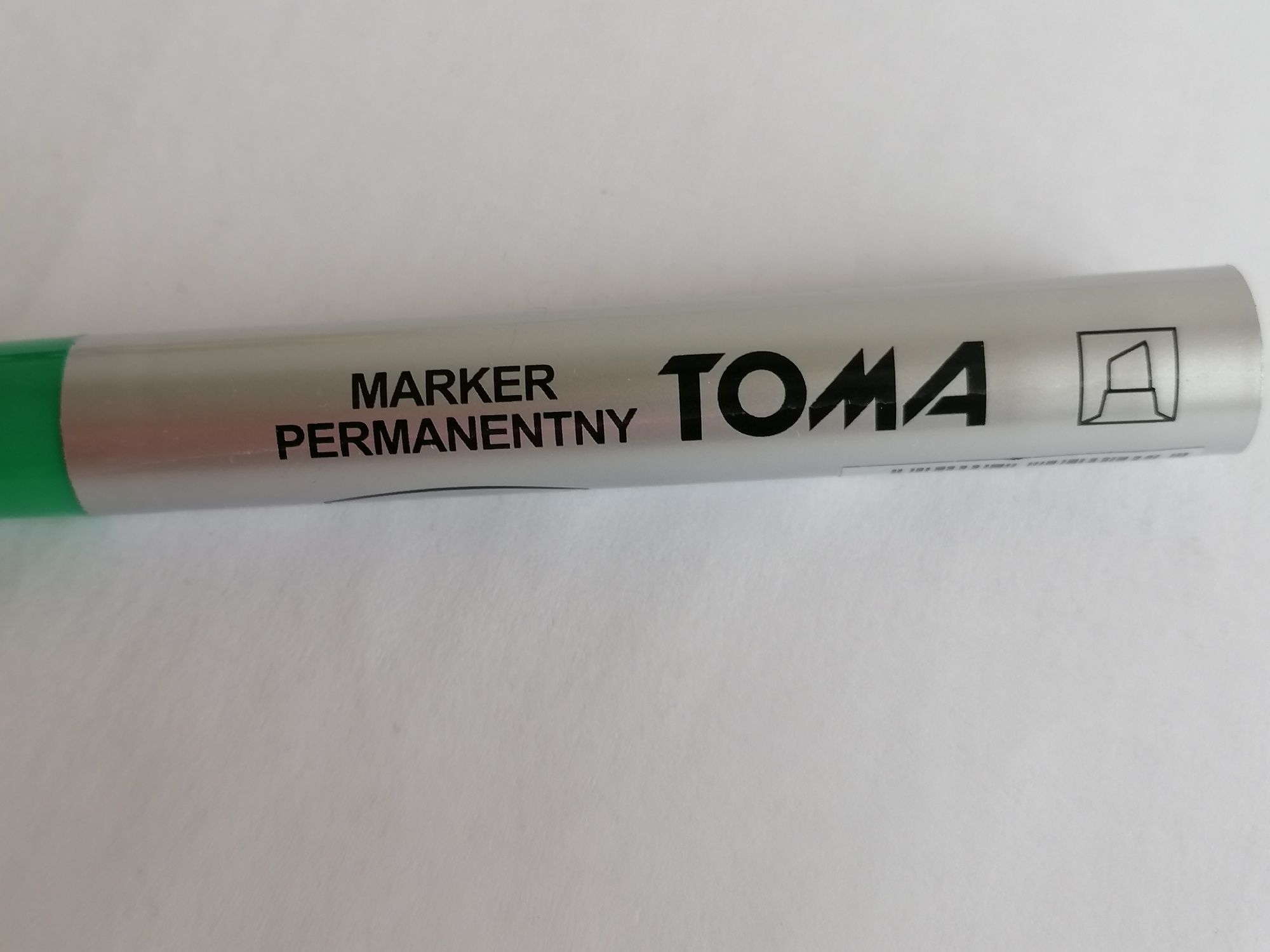 Marker zielony permanentny TOMA nowy