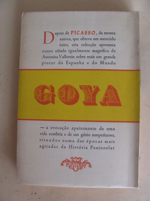 Goya – A sua vida e a sua obra de Antonina Vallentin