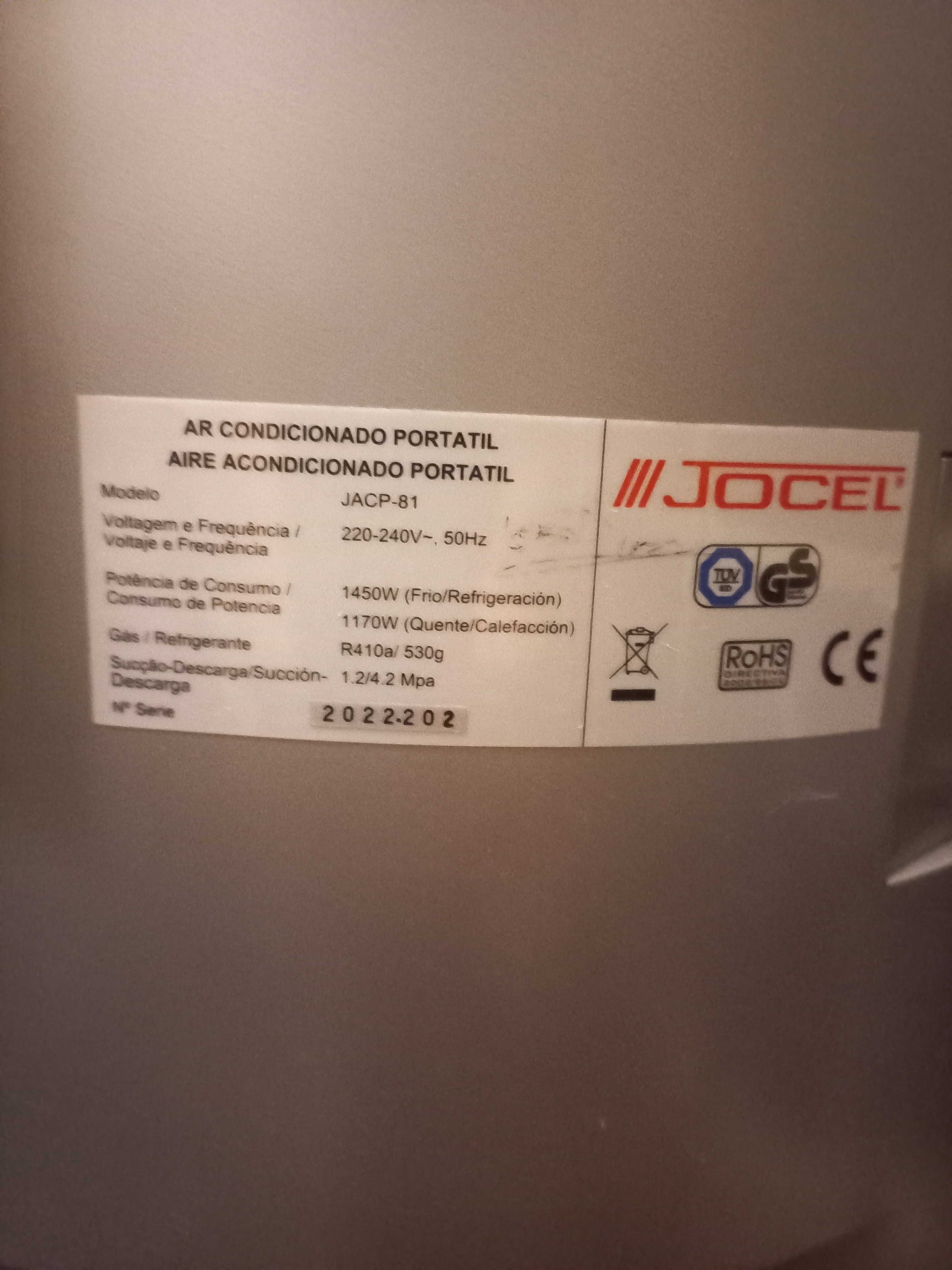 Ar Condicionado Portátil JOCEL, modelo JACP-81
