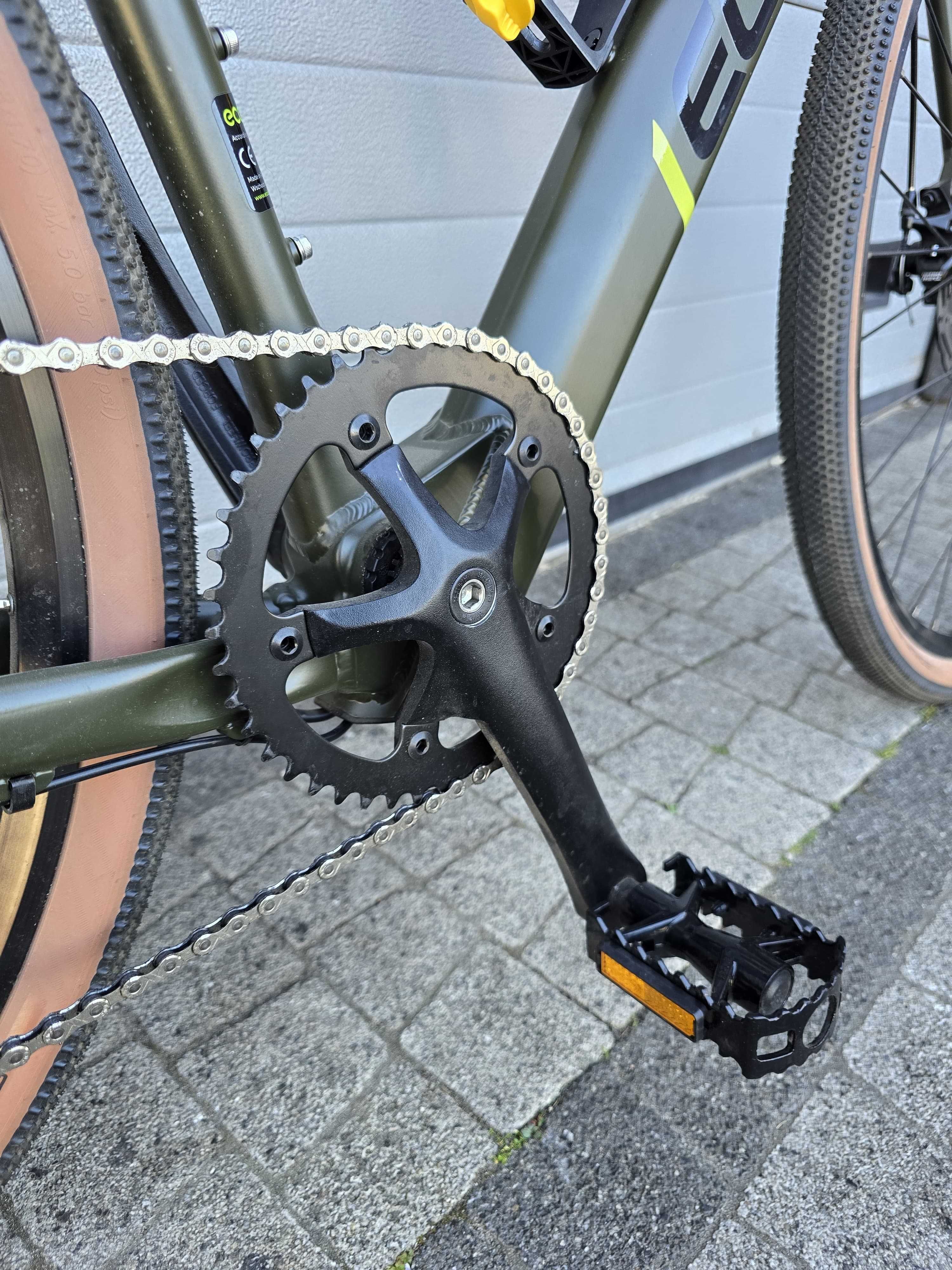 Ecobike Forest - Lekki rower elektryczny gravel jak nowy!