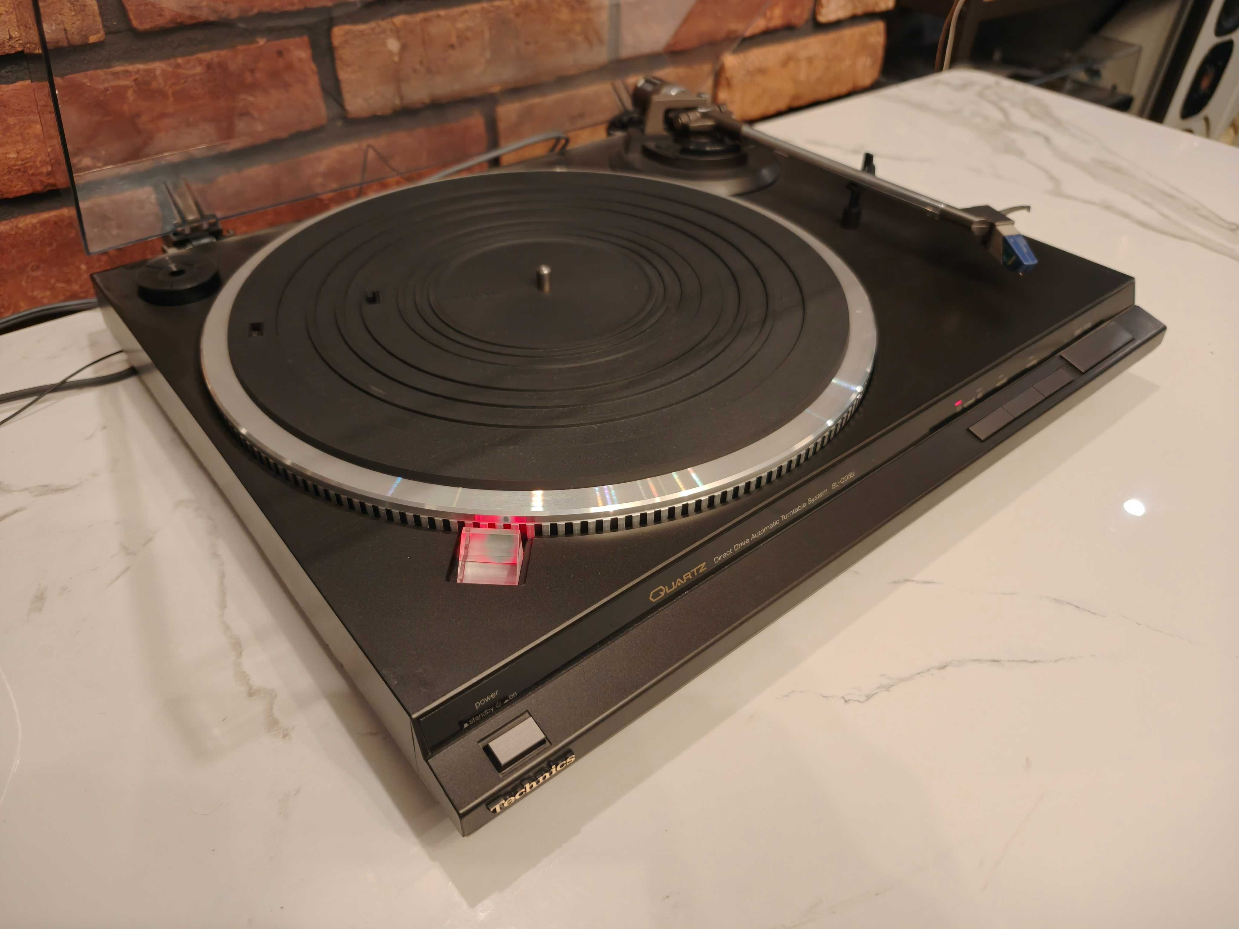 TECHNICS SL-QD33 ! Flagowy gramofon Direct Drive ! Automat