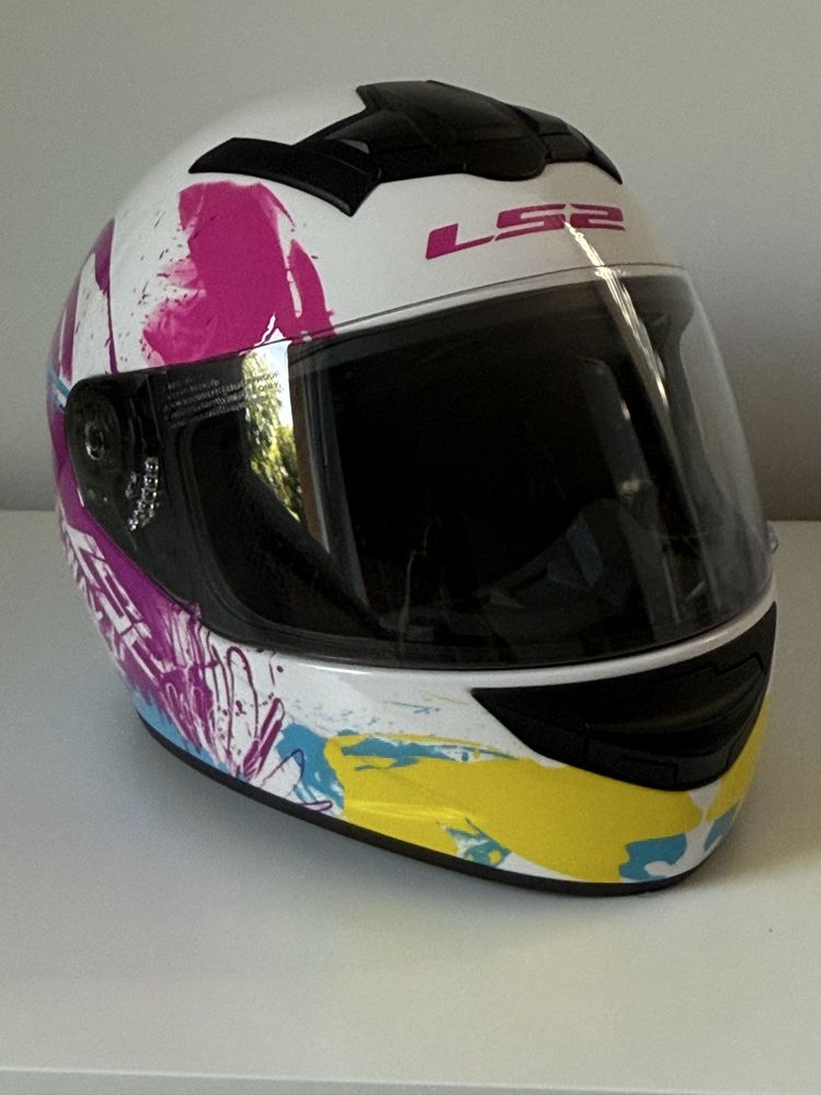Kask LS2 rozm. S - unikatowe malowanie