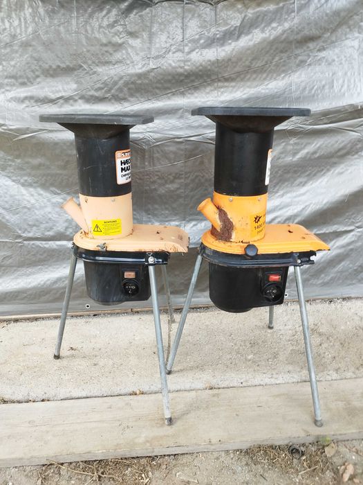 Rozdrabniacz do gałęzi rębak metalowy wysyłka worki