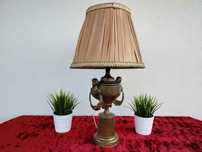 Stara mosiezna duza lampa nocna