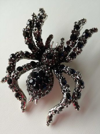 USA_BROSZKA/ZAWIESZKA_nieszablonowa biżuteria- tarantula- CUDO