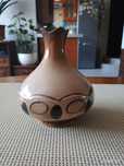 Stary ceramiczny wazon - PRL