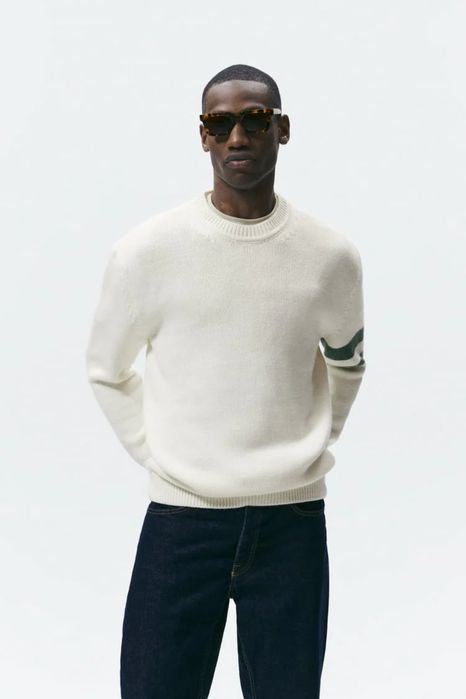 Свитер Zara Massimo Dutti Lacoste Armani Dsquared Hugo Boss размер L