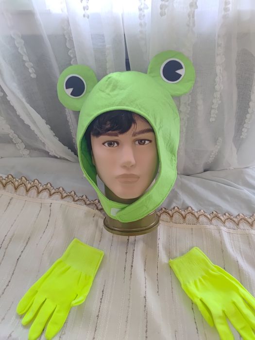 Strój przebranie żaba żabka 3 części rozmiar uniwersalny