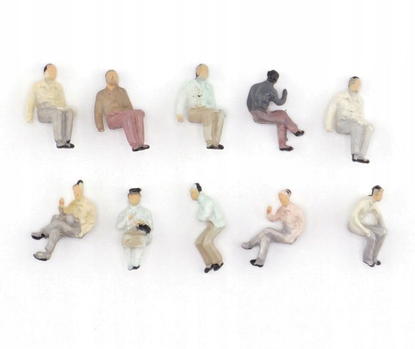 Figurk siedzące H0 - 0764 - 10 szt.