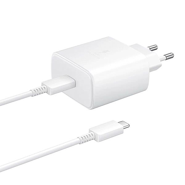 Ładowarka sieciowa Samsung EP-TA845EWE 45W z kablem USB-C Samsung EP-D