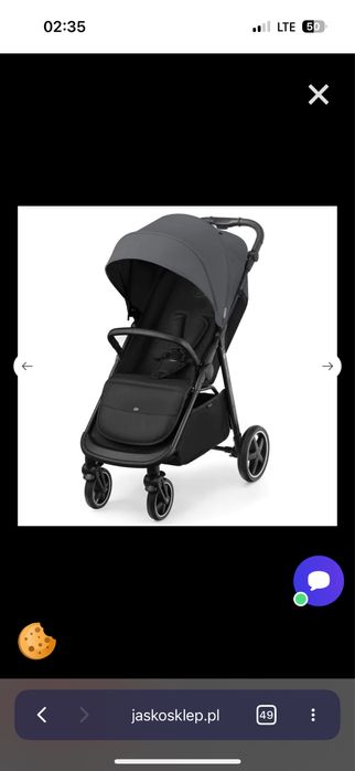 Kinderkraft Wózek Spacerowy Do 22kg